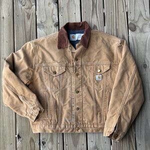 Vintage Carhartt Type 3 Trucker Work Jacket